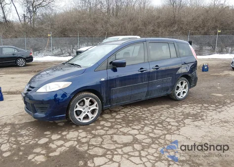 2009 Mazda Mazda5 Sport из США, поврежденный, VIN JM1CR29L590335974
